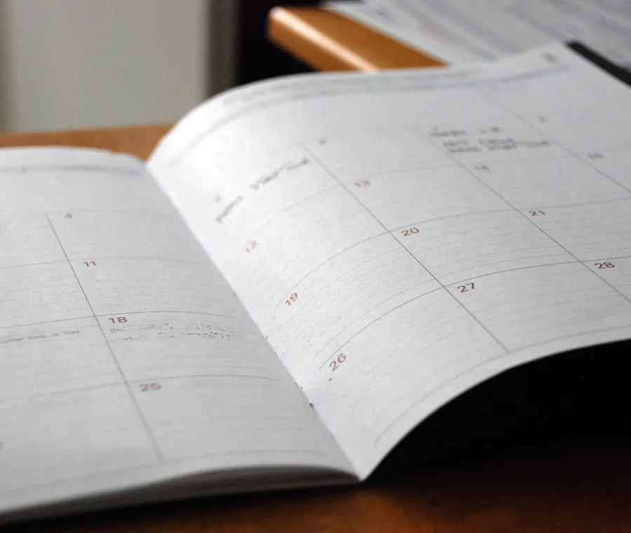 Calendar to schedule a meeting with Base Core